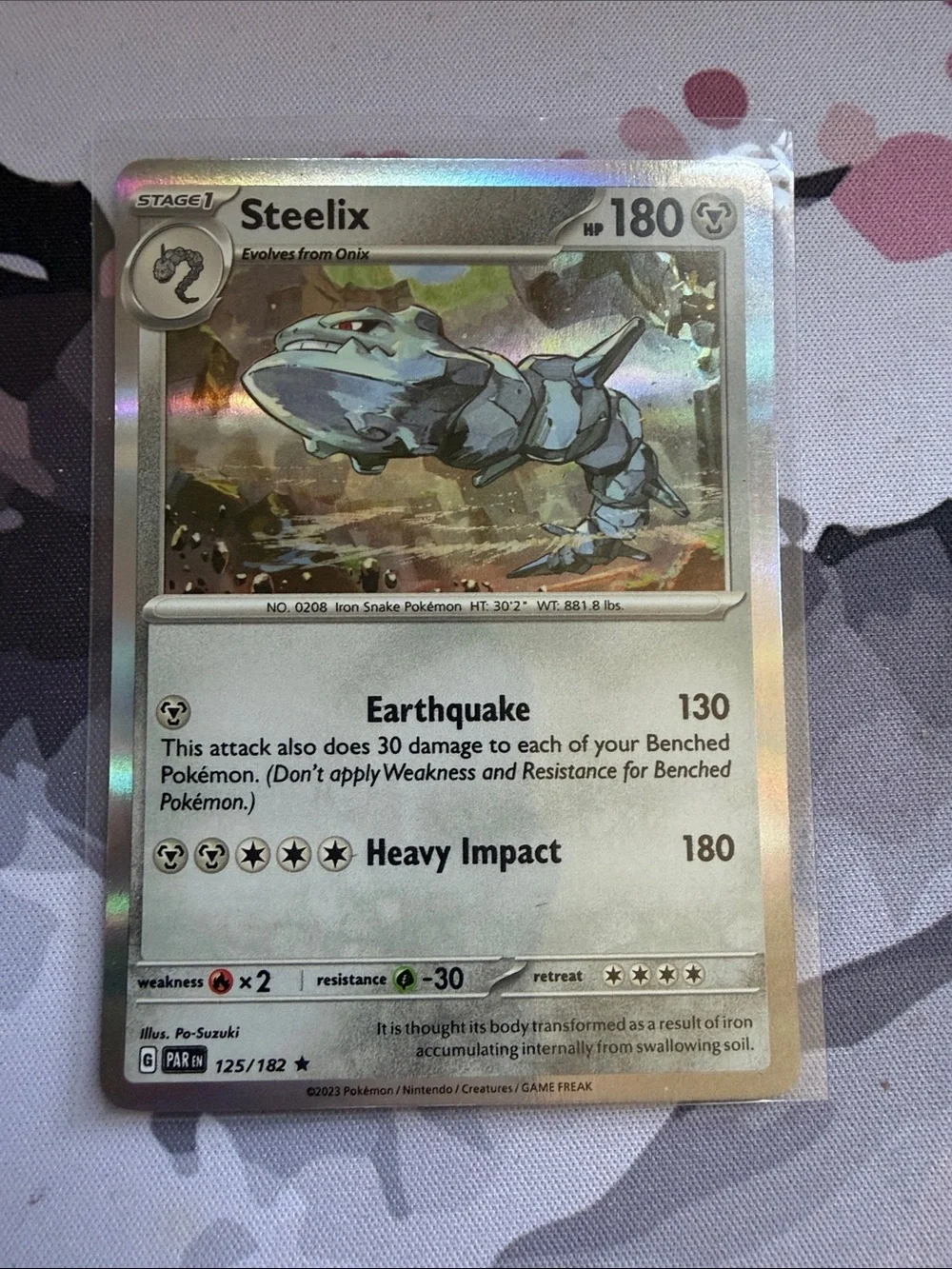 Onix & Steelix Holo Reverse Holo Evolution Pokémon Card Lot | 5 Cards ✨5/$25✨